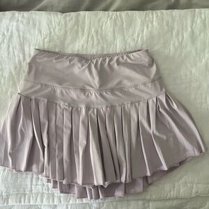 Pink Gold Hinge Tennis Skirt